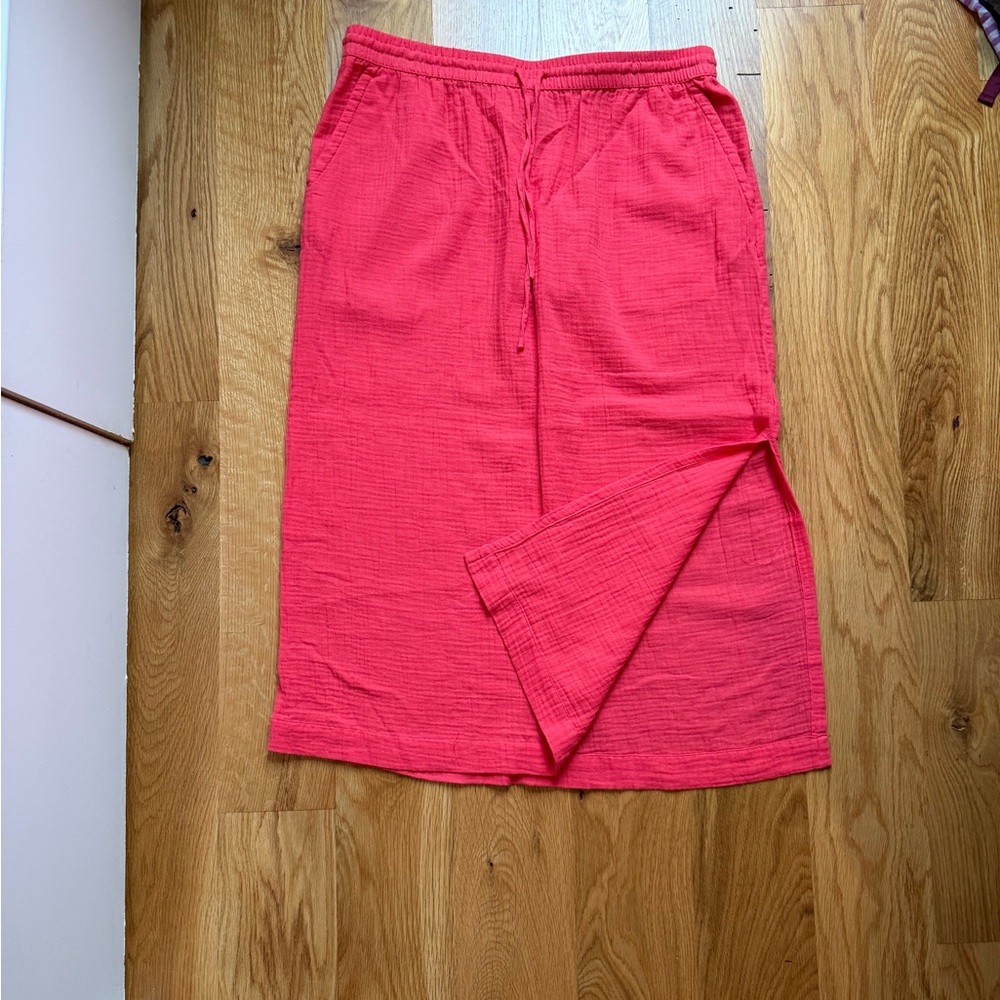 Universal Thread Vibrant Pink cotton gauze Skirt